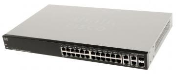 Switch Cisco SRW2024-K9, managed 10/100/1000 Gigabit 24 Port Rackmount-Switch, 2 Combo SFP Ports, Web GUI/Text View CLI/ - Pret | Preturi Switch Cisco SRW2024-K9, managed 10/100/1000 Gigabit 24 Port Rackmount-Switch, 2 Combo SFP Ports, Web GUI/Text View CLI/