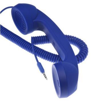 NATIVE UNION RETRO HANDSET - POP PHONE, Blue, Retail, MM01H-BLU-1 - Pret | Preturi NATIVE UNION RETRO HANDSET - POP PHONE, Blue, Retail, MM01H-BLU-1