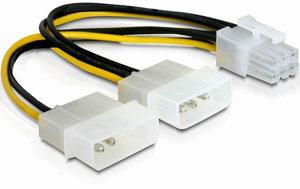 Cablu alimentare placa PCI Express 6 pini, Delock 82315 - Pret | Preturi Cablu alimentare placa PCI Express 6 pini, Delock 82315
