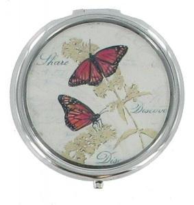 Red Butterfly Pill Box - Pret | Preturi Red Butterfly Pill Box