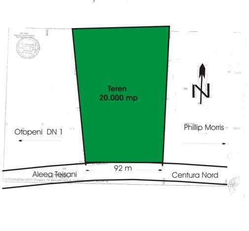 Teren 20000mp Aleea Teisani Centura Nord - Pret | Preturi Teren 20000mp Aleea Teisani Centura Nord