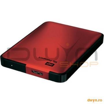 1TB, WD Extern My Passport 3.0 GEN 2 , 2,5", 5400rpm, 8MB, USB 3.0, Red - Pret | Preturi 1TB, WD Extern My Passport 3.0 GEN 2 , 2,5", 5400rpm, 8MB, USB 3.0, Red