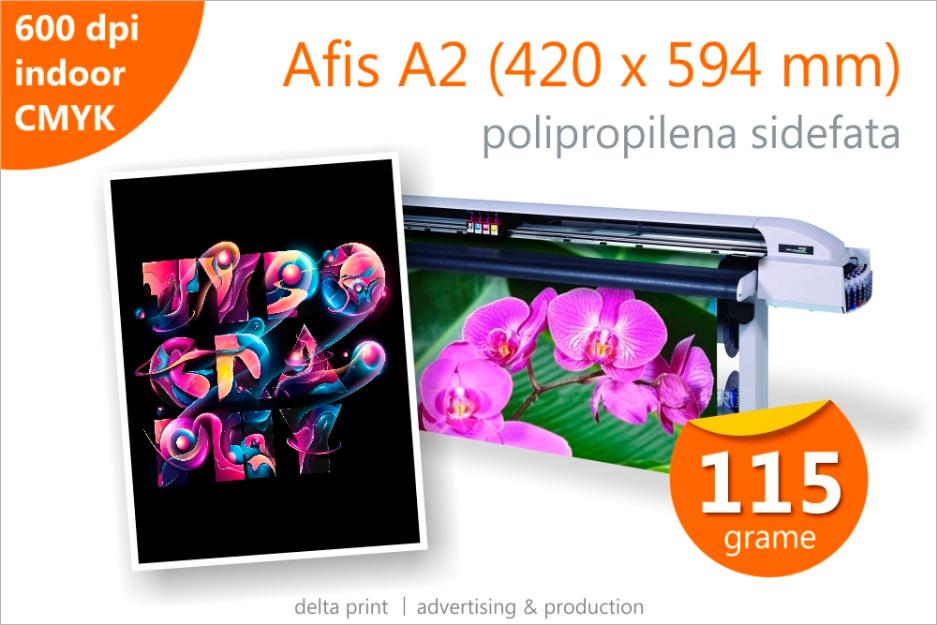 Afis A2 - 8 lei Print indoor pe polipropilena sidefata 115g - Pret | Preturi Afis A2 - 8 lei Print indoor pe polipropilena sidefata 115g