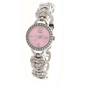 Ceas GUESS Pink Heart Crystal G85845L - Pret | Preturi Ceas GUESS Pink Heart Crystal G85845L