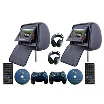 DVD Player, Car Headrest Media Player with Zipper - Pret | Preturi DVD Player, Car Headrest Media Player with Zipper