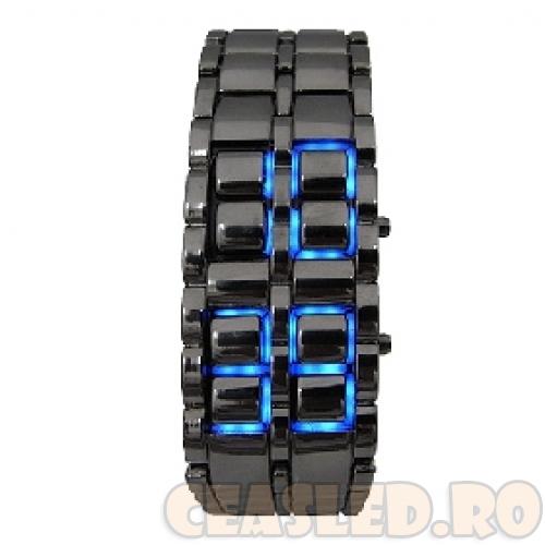 Super ceas led-uri Iron Samurai Lava blue / albastru barbati! 2,5 cm latime! - Pret | Preturi Super ceas led-uri Iron Samurai Lava blue / albastru barbati! 2,5 cm latime!