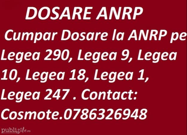 Cumpar Drepturi Litigioase si Dosare ANRP - Pret | Preturi Cumpar Drepturi Litigioase si Dosare ANRP