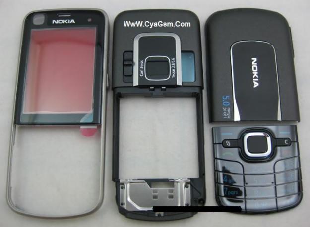-= WwW.CyaGsm.Com =- Carcasa Nokia 6220 Navigator Originala + Mijloc + Tastatura - Pret | Preturi -= WwW.CyaGsm.Com =- Carcasa Nokia 6220 Navigator Originala + Mijloc + Tastatura