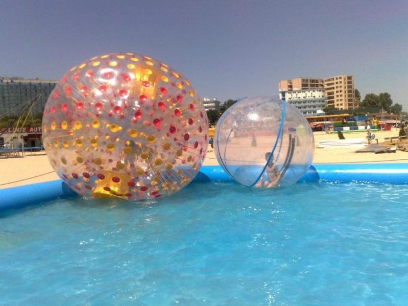 Vand piscina si bile pe apa (zorb, watterballs) - Pret | Preturi Vand piscina si bile pe apa (zorb, watterballs)