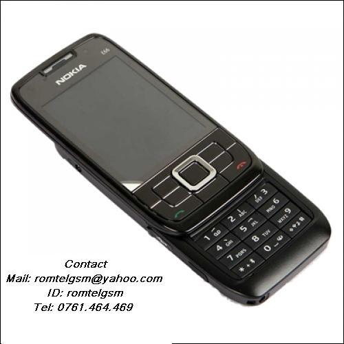 Carcasa Nokia E66 Black ( NEAGRA ) ORIGINALA COMPLETA SIGILATA - Pret | Preturi Carcasa Nokia E66 Black ( NEAGRA ) ORIGINALA COMPLETA SIGILATA