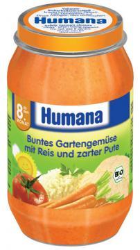 HUMANA Piure din legume, orez, curcan x 190 gr - Pret | Preturi HUMANA Piure din legume, orez, curcan x 190 gr