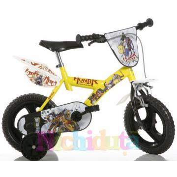 Bicicleta copii Huntik 123 GLN-HU - Pret | Preturi Bicicleta copii Huntik 123 GLN-HU