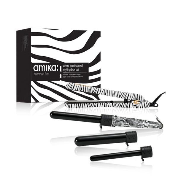 Set Profesional ondulator 3in1 si placa par Amika. 100 - Pret | Preturi Set Profesional ondulator 3in1 si placa par Amika. 100