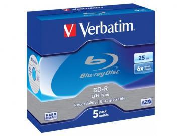 VERBATIM BD-R Single Layer, 6X, 25GB, jewel case, 5 bucati, (43753) - Pret | Preturi VERBATIM BD-R Single Layer, 6X, 25GB, jewel case, 5 bucati, (43753)