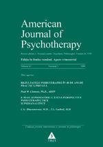 American Journal of Psychotherapy nr. 3/2008 - Pret | Preturi American Journal of Psychotherapy nr. 3/2008