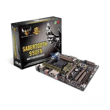 Asus SABERTOOTH 990FX, FSB HT5200, DDR1866 MHz , Socket AM3, ATX + Transport Gratuit - Pret | Preturi Asus SABERTOOTH 990FX, FSB HT5200, DDR1866 MHz , Socket AM3, ATX + Transport Gratuit