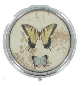 Yellow Butterfly Pill Box - Pret | Preturi Yellow Butterfly Pill Box