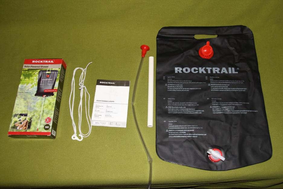 dus de camping Solar Rocktrail capacitate 20 litri - Pret | Preturi dus de camping Solar Rocktrail capacitate 20 litri