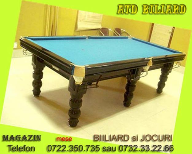 MESE de BILIARD * JOCURI  * AGREMENT - Pret | Preturi MESE de BILIARD * JOCURI  * AGREMENT