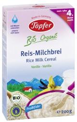 Topfer Cereale BIO Orez, Lapte si Vanilie *200 gr - Pret | Preturi Topfer Cereale BIO Orez, Lapte si Vanilie *200 gr