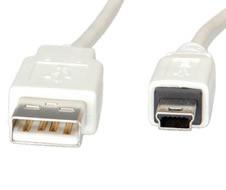 VALUE USB 2.0 Cable, Type A - 5-pin Mini, 1.8 m - Pret | Preturi VALUE USB 2.0 Cable, Type A - 5-pin Mini, 1.8 m