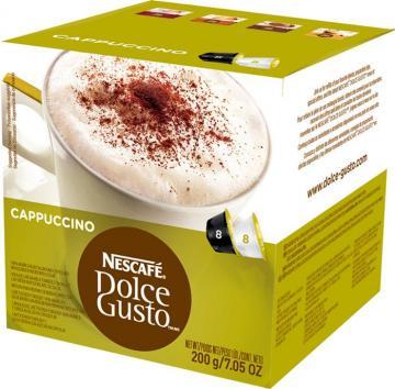 Nescafe Dolce Gusto Cappuccino 200g 16 capsule/cut - Pret | Preturi Nescafe Dolce Gusto Cappuccino 200g 16 capsule/cut