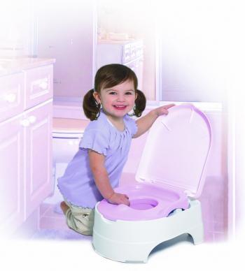 Summer - Olita All in One Potty Seat and Step Stool Pink - Pret | Preturi Summer - Olita All in One Potty Seat and Step Stool Pink