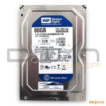 80GB WD BLUE, EIDE, 7200rpm, 8MB, [WD800AAJB] - Pret | Preturi 80GB WD BLUE, EIDE, 7200rpm, 8MB, [WD800AAJB]