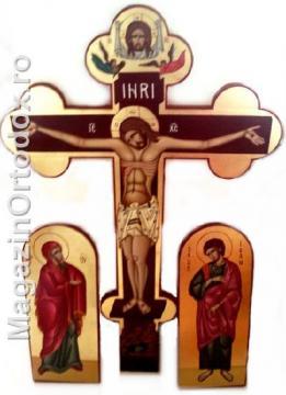 Cruce pentru Sfantul Altar Pictata - Pret | Preturi Cruce pentru Sfantul Altar Pictata