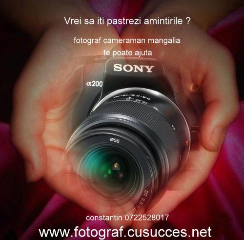 photographer cameraman Constanta 0722528017 - Pret | Preturi photographer cameraman Constanta 0722528017