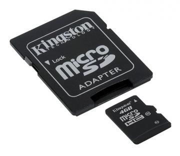 MICRO SECURE DIGITAL CARD 4GB Micro-SD, SDHC Clasa 10, Kingston SDC10/4GB - Pret | Preturi MICRO SECURE DIGITAL CARD 4GB Micro-SD, SDHC Clasa 10, Kingston SDC10/4GB