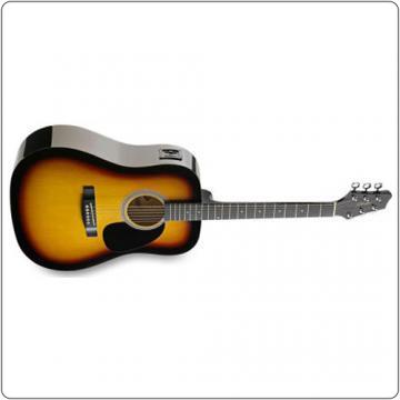 Stagg SW201SB-VT - Chitara electro-acustica Dreadnought - Pret | Preturi Stagg SW201SB-VT - Chitara electro-acustica Dreadnought