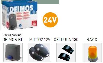 KIT DEIMOS 500 BT Automatizare pt. porti glisante 24 V - 450 Kg - Pret | Preturi KIT DEIMOS 500 BT Automatizare pt. porti glisante 24 V - 450 Kg