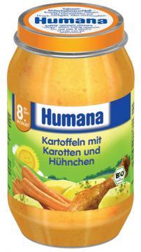 HUMANA Piure din cartofi, morcovi, pui x 190 gr - Pret | Preturi HUMANA Piure din cartofi, morcovi, pui x 190 gr