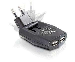 Incarcator priza rabatabil la 2 x USB, Navilock 61863 - Pret | Preturi Incarcator priza rabatabil la 2 x USB, Navilock 61863