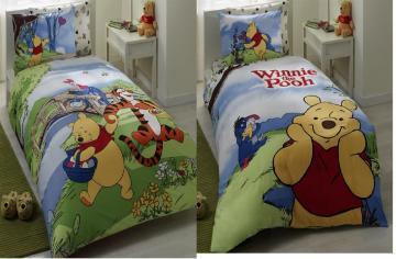 Lenjerie de pat pentru copii Tac Disney Winnie Adventure - Pret | Preturi Lenjerie de pat pentru copii Tac Disney Winnie Adventure