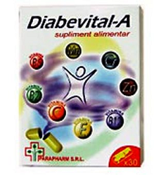 Diabevital-A *30 capsule - Pret | Preturi Diabevital-A *30 capsule