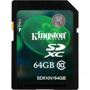 Secure Digital Xtreme Capacity 64GB SDXC Clasa 10 Kingston SDX10V/64GB - Pret | Preturi Secure Digital Xtreme Capacity 64GB SDXC Clasa 10 Kingston SDX10V/64GB
