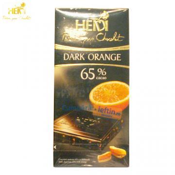 Ciocolata Heidi Dark Orange 65% cacao 80 gr - Pret | Preturi Ciocolata Heidi Dark Orange 65% cacao 80 gr