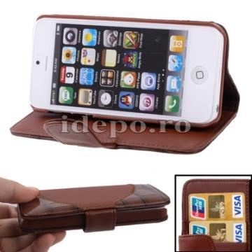 Husa iPhone 5 Sun Rovere Piele Accesorii iPhone 5 - Pret | Preturi Husa iPhone 5 Sun Rovere Piele Accesorii iPhone 5