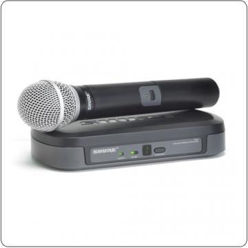 Shure PG24/PG58 - Sistem wireless vocal - Pret | Preturi Shure PG24/PG58 - Sistem wireless vocal