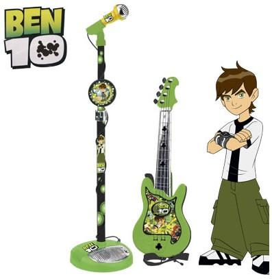 Set chitara cu microfon BEN10 - Pret | Preturi Set chitara cu microfon BEN10