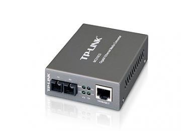 Gigabit Single-Mode Media Converter TP-LINK MC210CS - Pret | Preturi Gigabit Single-Mode Media Converter TP-LINK MC210CS