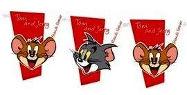 Banner stegulete TOM &amp; JERRY - Pret | Preturi Banner stegulete TOM &amp; JERRY