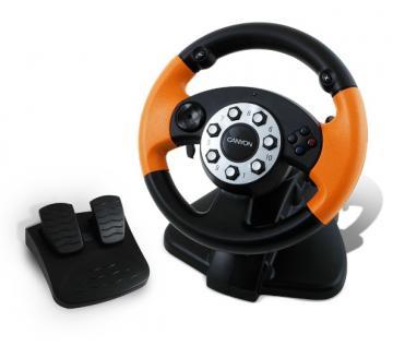 Force feedback racing wheel + pedals - Pret | Preturi Force feedback racing wheel + pedals