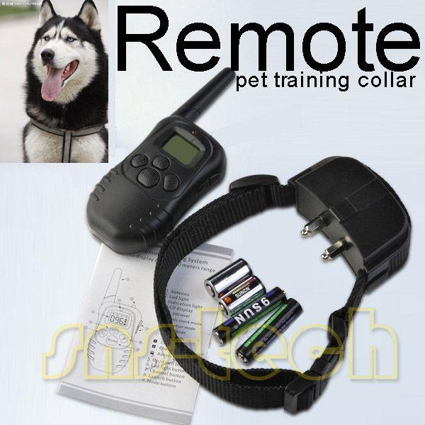 Sens-Tech Remote Dog Pet Training Collar with LCD Display - Pret | Preturi Sens-Tech Remote Dog Pet Training Collar with LCD Display