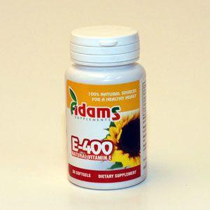 Vitamina E-400 naturala 30 cps. - Pret | Preturi Vitamina E-400 naturala 30 cps.
