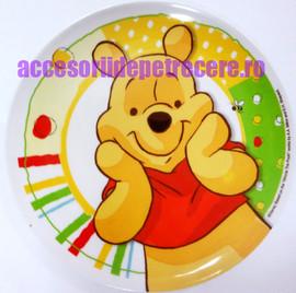 Farfurie plata melamina 20cm WINNIE THE POOH - Pret | Preturi Farfurie plata melamina 20cm WINNIE THE POOH