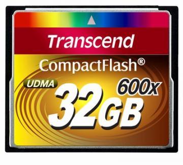Card memorie TRANSCEND Compact Flash 32GB 600x - Pret | Preturi Card memorie TRANSCEND Compact Flash 32GB 600x