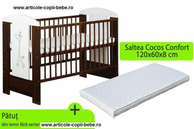 Patut copii cu saltea - Pret | Preturi Patut copii cu saltea